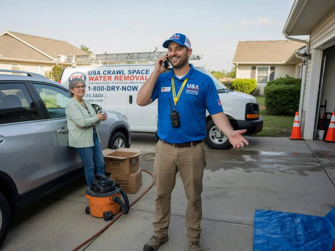 Crawl Space Water Removal Beaverdam, OH FAQs